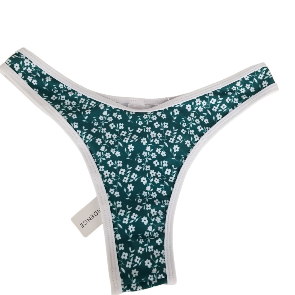 Aqua Tropic Thong Bikini Bottom NWT